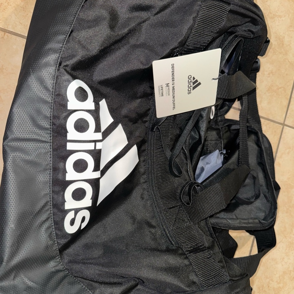 Adidas Classic Black Duffel Bag